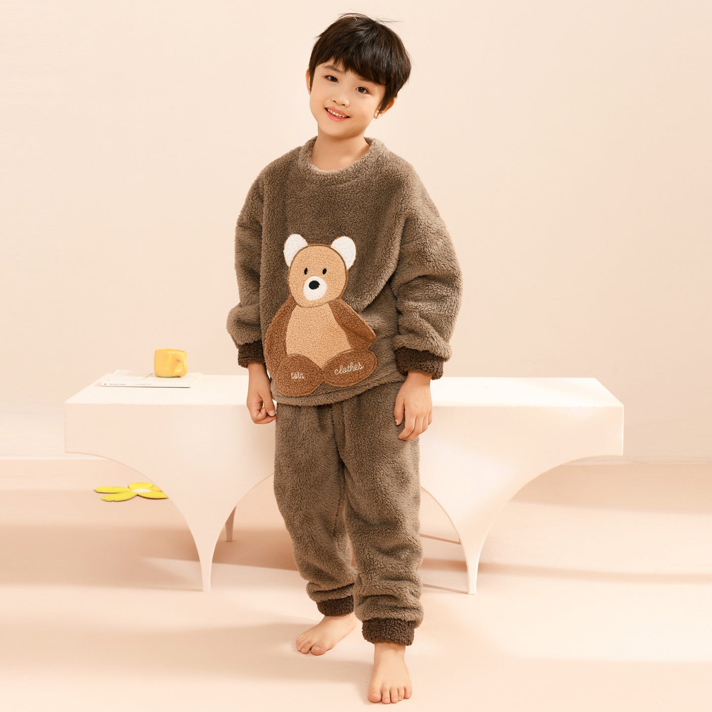 Kids Winter Comfy Fleece Set (2-Piece Set)